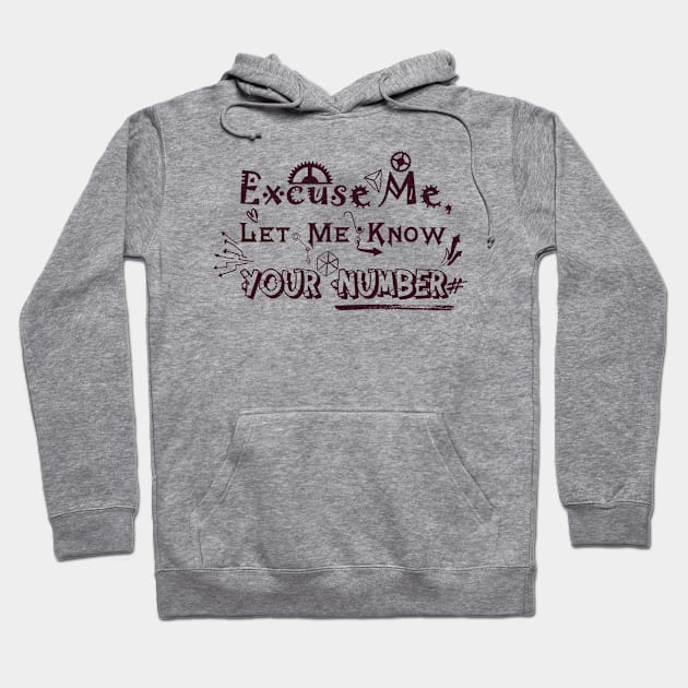 Let Me Know Hoodie by berwies